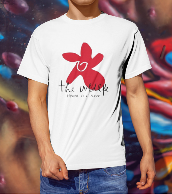 The Wldlfe Heaven Is A Place Red Flower T-Shirt