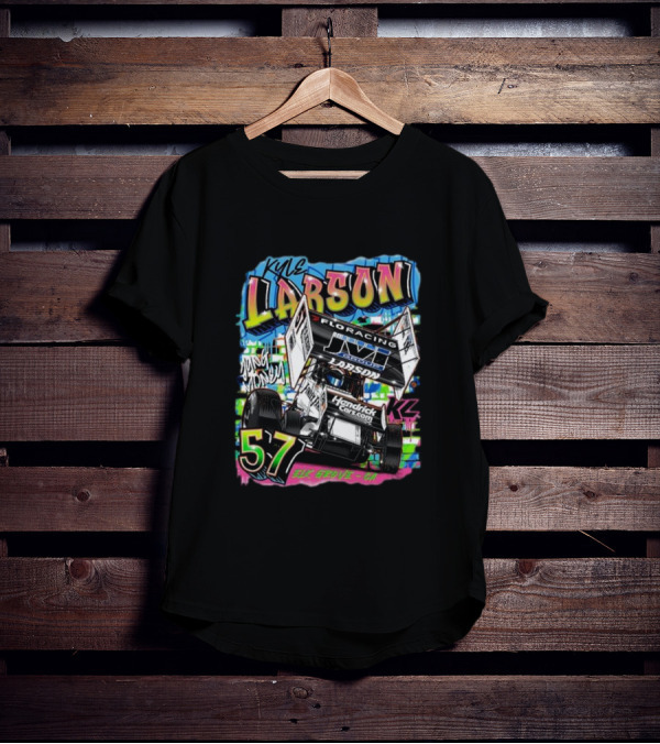 Kyle Larson Yung Money 57 HendrickCars.com Elk Grove CA Racing T-Shirt