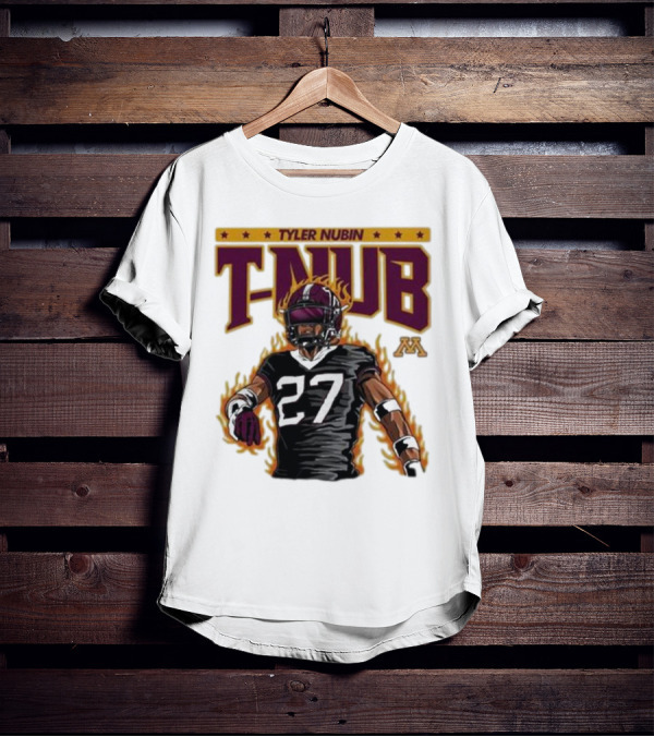 Ncaa Football Tyler Nubin T-Nub Defensive Back 27 Youth T-Shirt