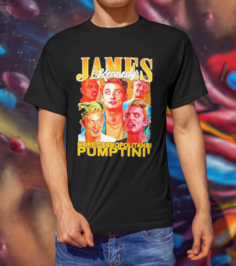 James Kennedy More Cosmopolitans Pumptini Vintage T-Shirt