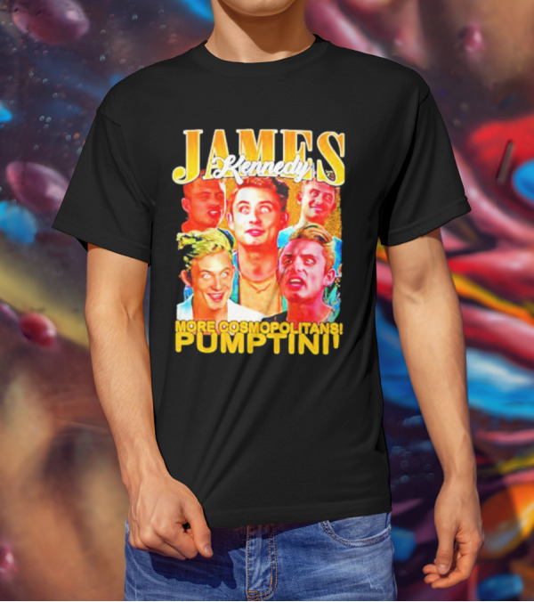 James Kennedy More Cosmopolitans Pumptini Vintage T-Shirt
