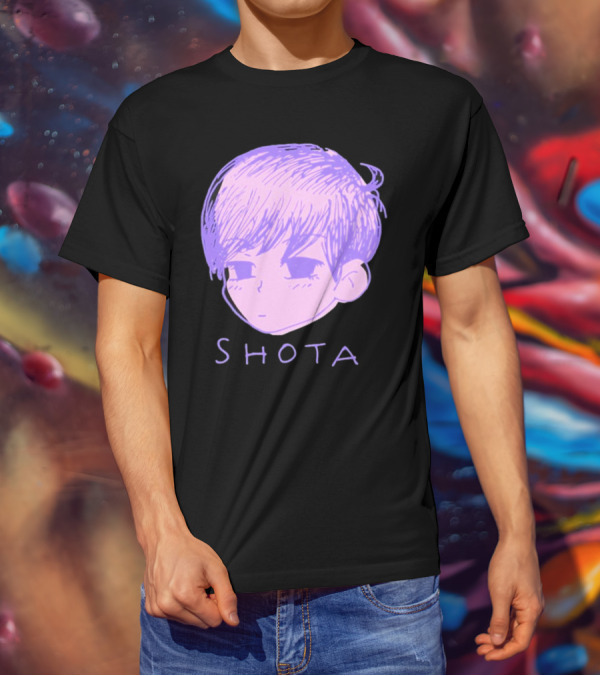 Kitsune Heroes Omo Cat Shota Anime Character Face Drawing T-Shirt