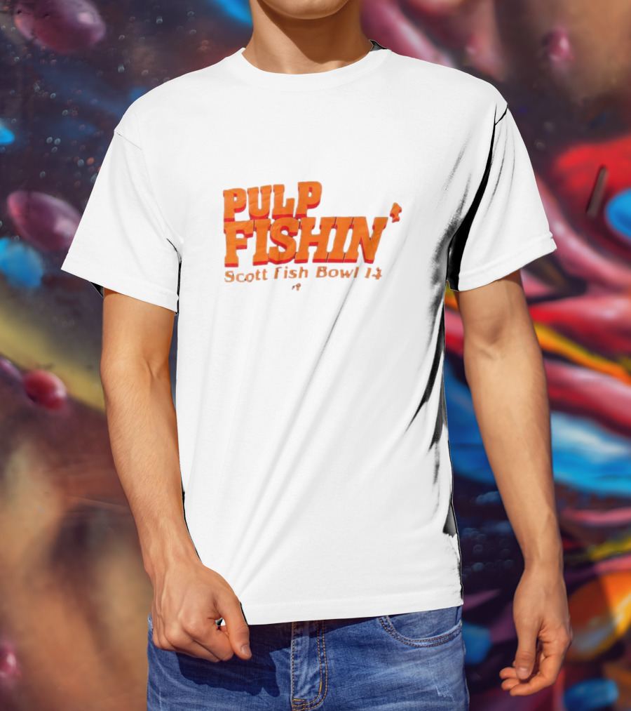 Pulp Fishin Scott Fish Bowl 14 T-Shirt