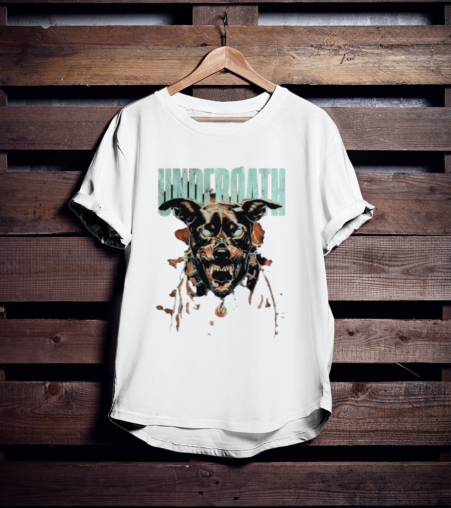 Underoath Emo’s Not Dead Horror Dog Fierce Canine T-Shirt