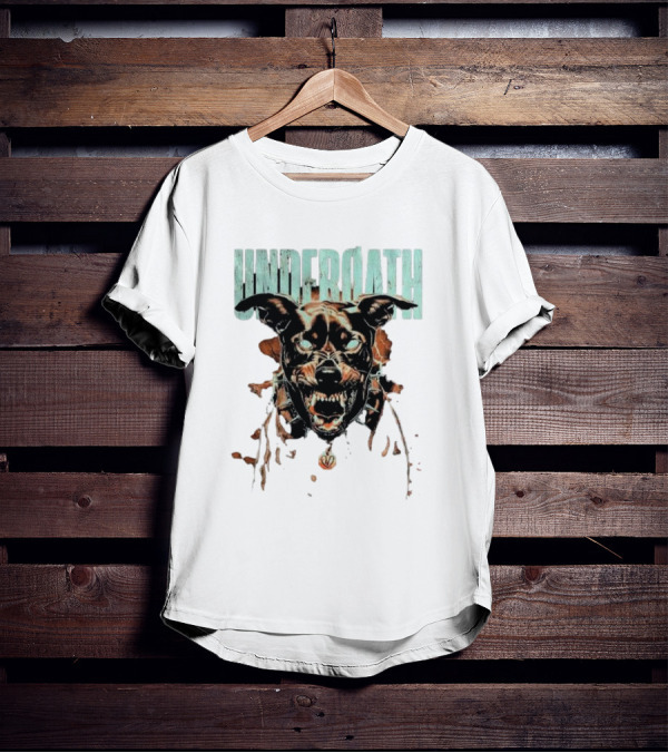 Underoath Emo’s Not Dead Horror Dog Fierce Canine T-Shirt