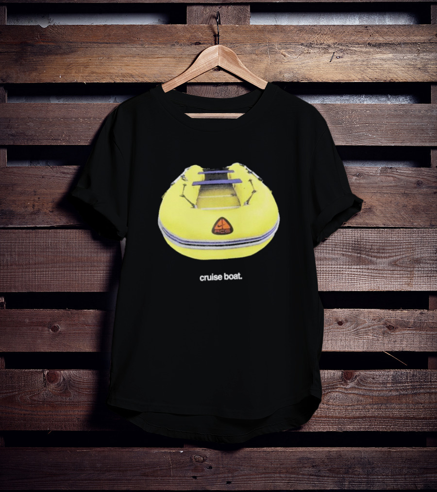 ACG Cruise Boat Yellow Raft T-Shirt