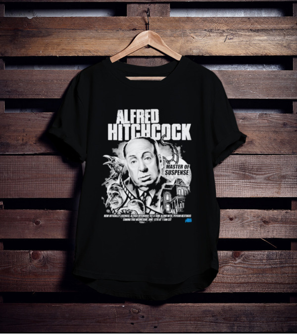 Alfred Hitchcock Master Of Suspense Psycho Restocks June 12th Licensed Tee 11AM CST T-Shirt