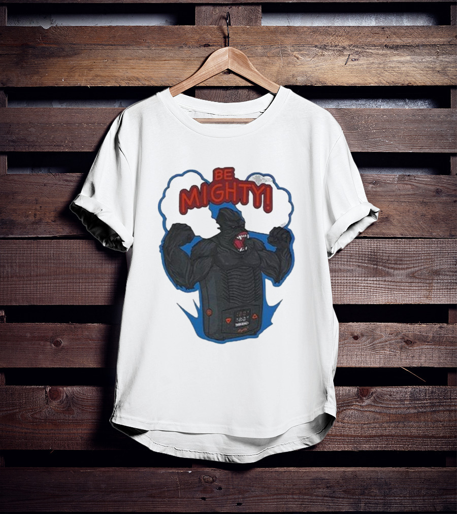 Be Mighty Monster Creature Inspired By Kaiju And Electronics T-Shirt