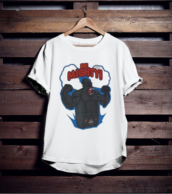 Be Mighty Monster Creature Inspired By Kaiju And Electronics T-Shirt