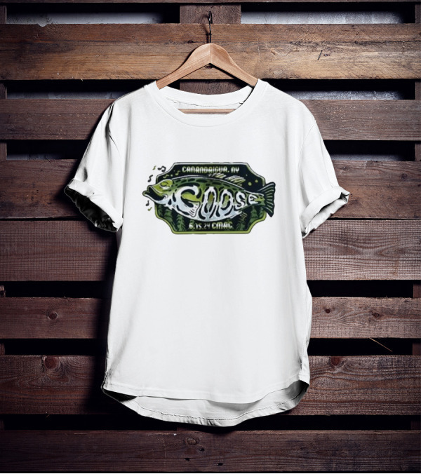Canandaigua NY Goose Fish Art 6 15 24 CMAC T-Shirt