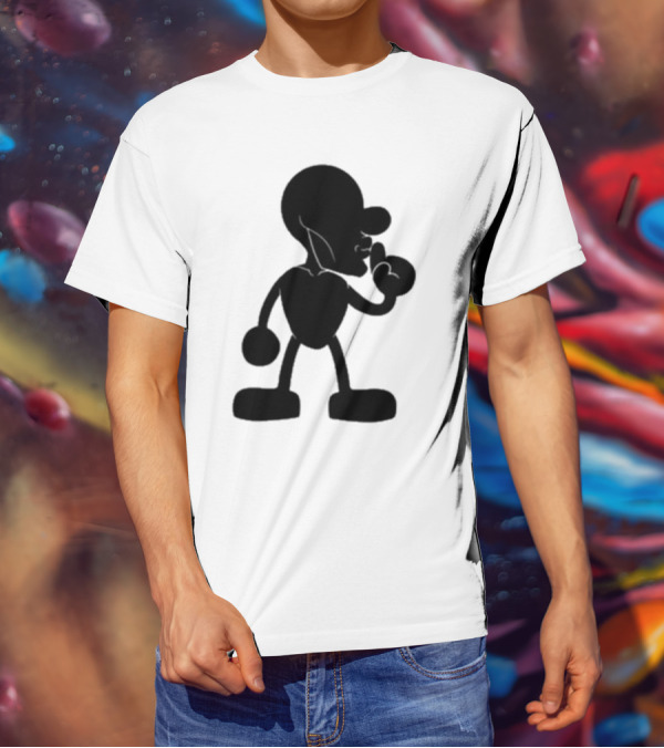 Yeet Team Mr Mew Iconic Silhouette And Dog Collaboration T-Shirt