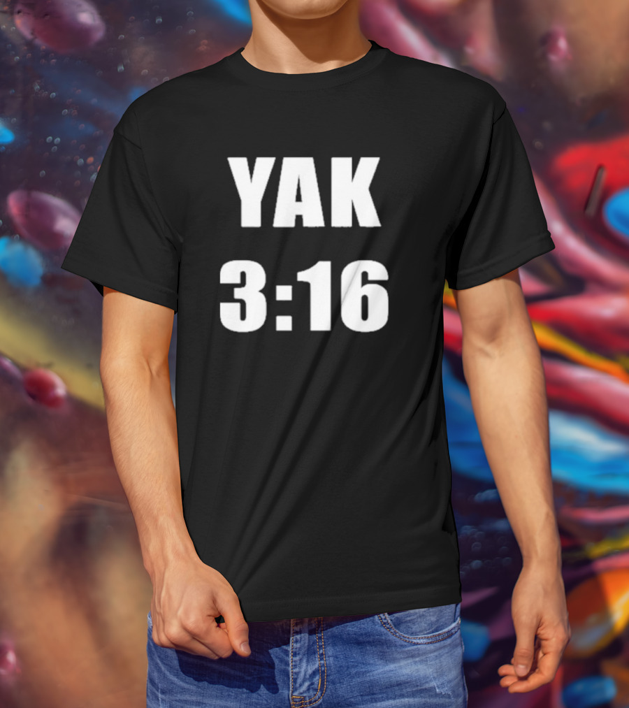 Yak 3:16 Wrestling T-Shirt