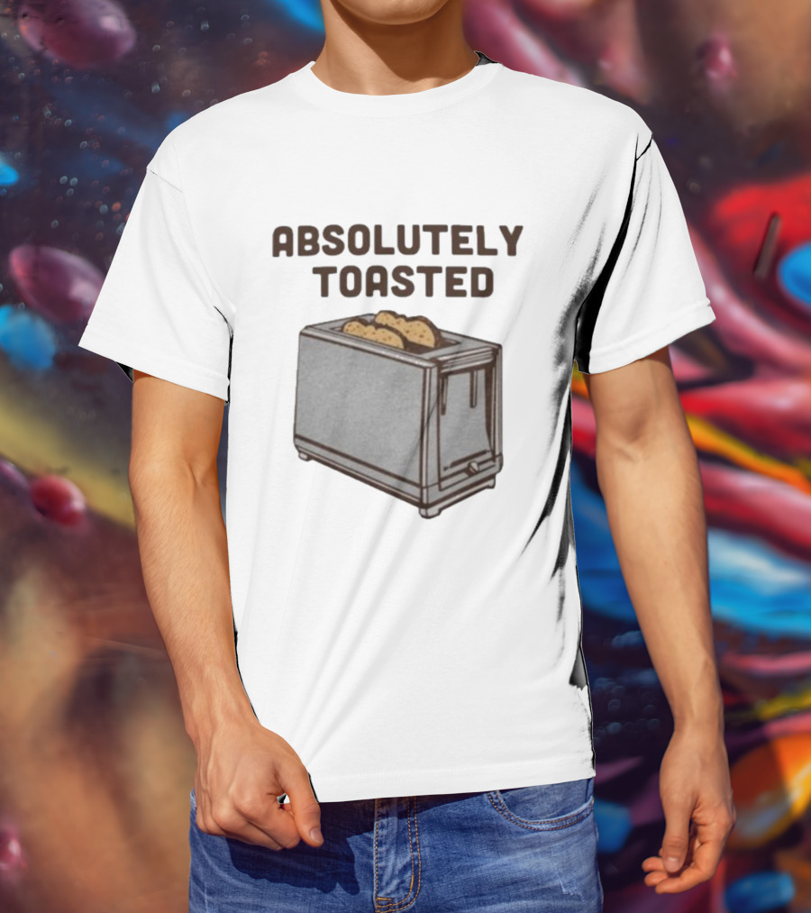 Absolutely Toasted Retro Toaster T-Shirt