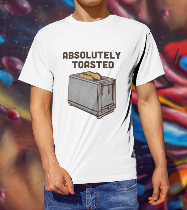 Absolutely Toasted Retro Toaster T-Shirt