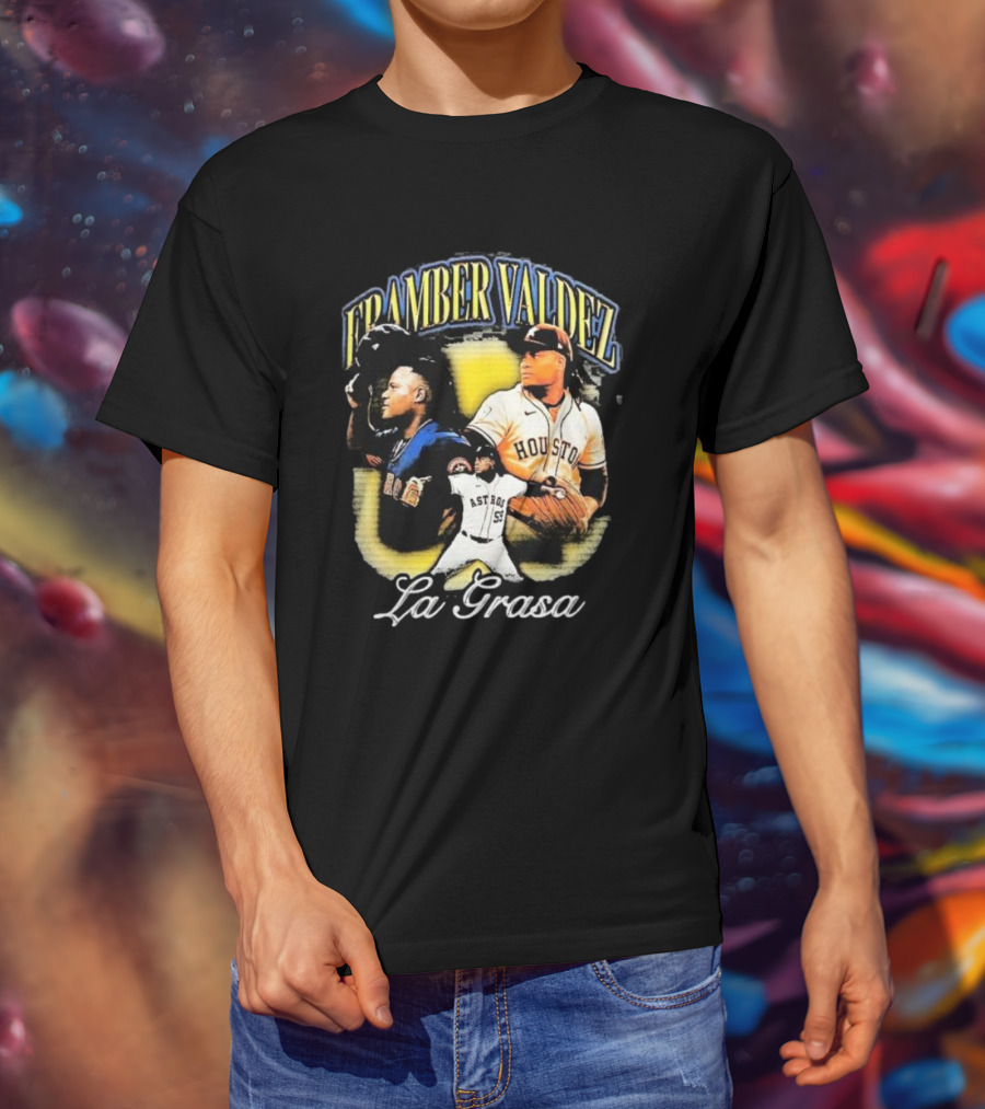 Framber Valdez Houston Astros La Grasa T-Shirt