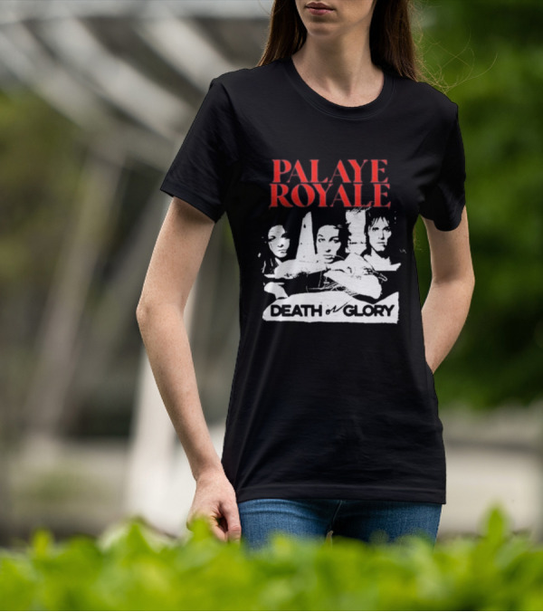 Palaye Royale Death Or Glory Band Member Portrait Trio T-Shirt