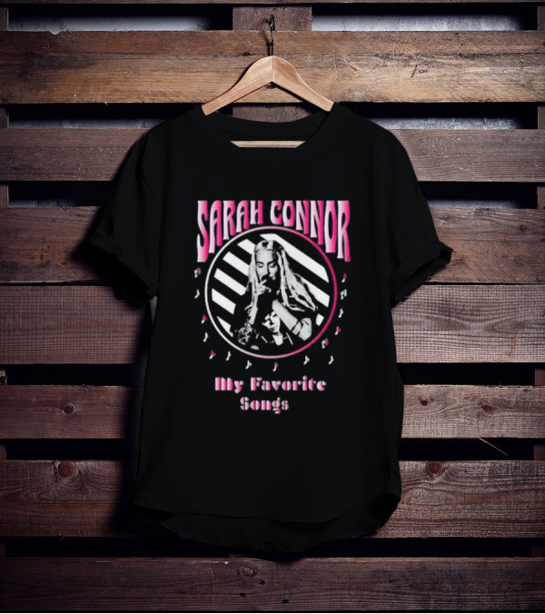 Sarah Connor My Favorite Songs Retro Music T-Shirt
