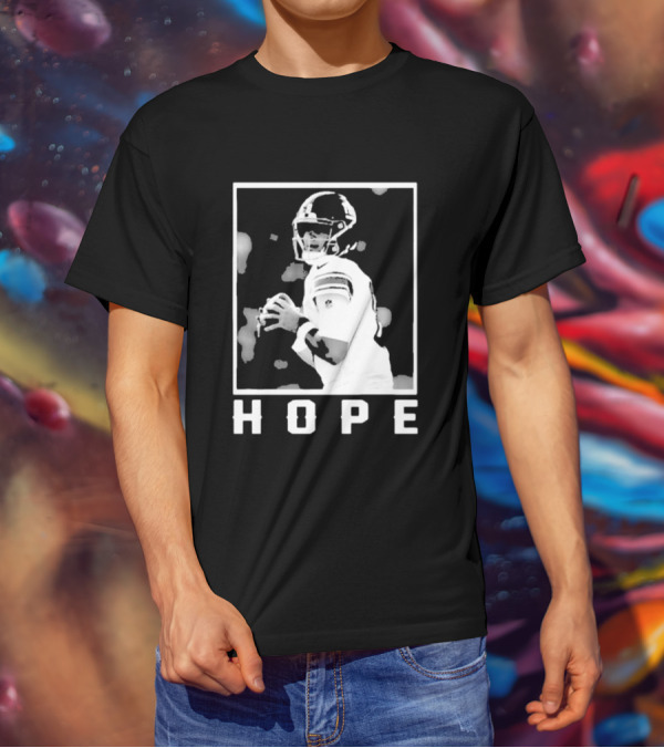 Daniel Jones Hope Quarterback Image T-Shirt