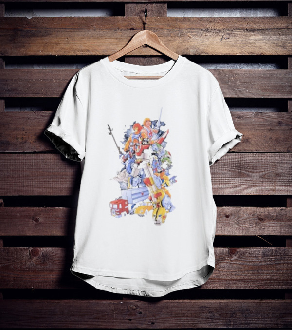 The 80’s Fuking Ruled Cartoon Characters Transformers Voltron Masters Of The Universe T-Shirt
