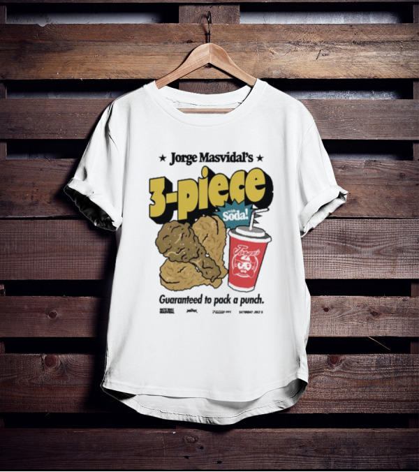 Jorge Masvidal's 3-Piece Soda Guaranteed To Pack A Punch T-Shirt