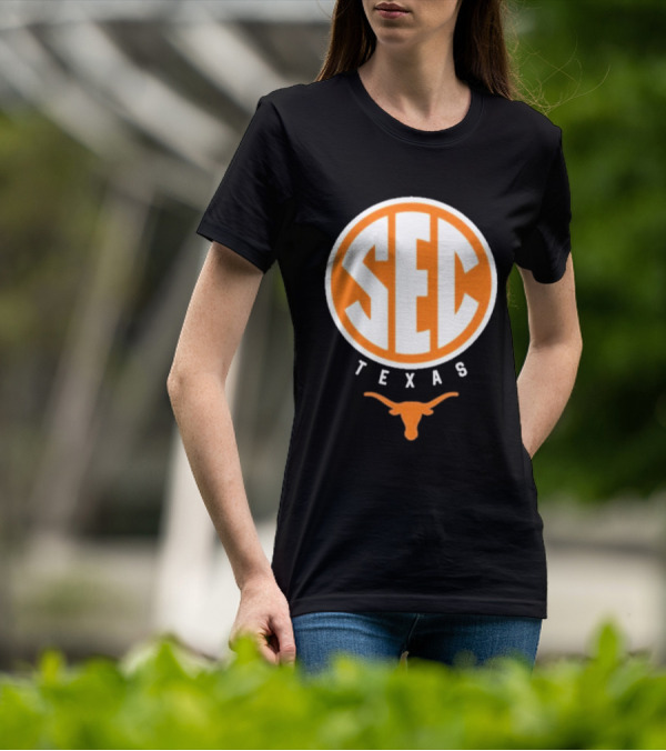 SEC Texas Longhorns Logo Texas Longhorn T-Shirt