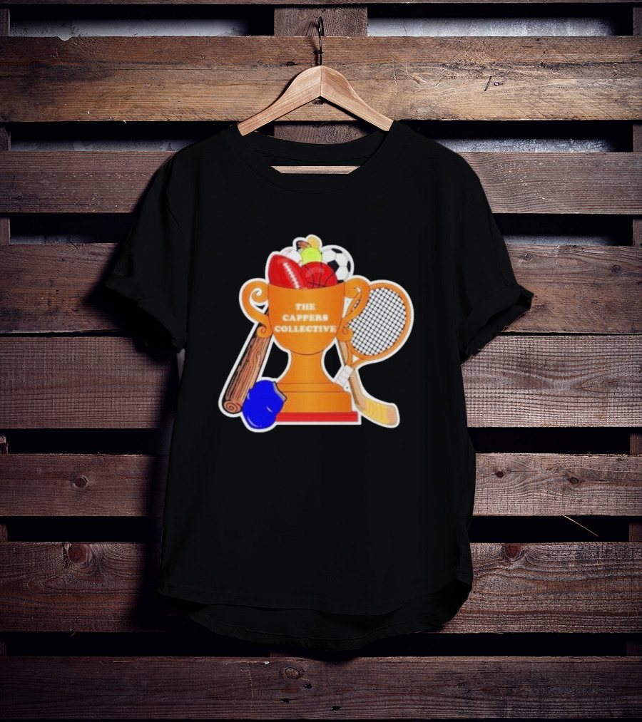 The Cappers Collective Trophy Sport Baseball Boxing Soccer Tennis Hockey Basketball T-Shirt