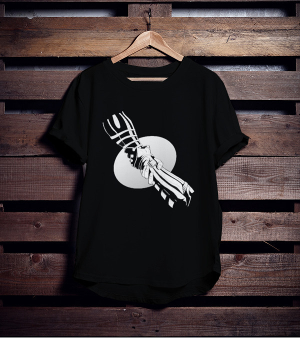 You’re Not Alone Holding Hands Black And White Version T-Shirt