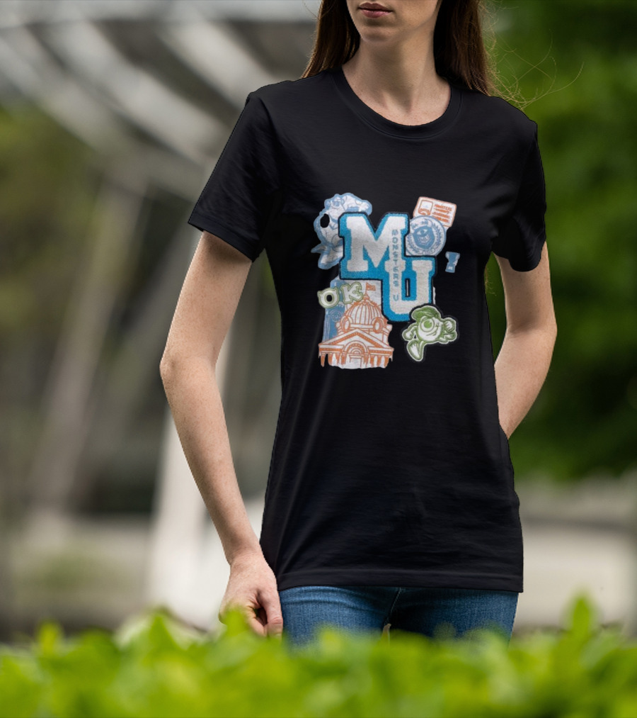MU Monsters University Disney OK Patch T-Shirt