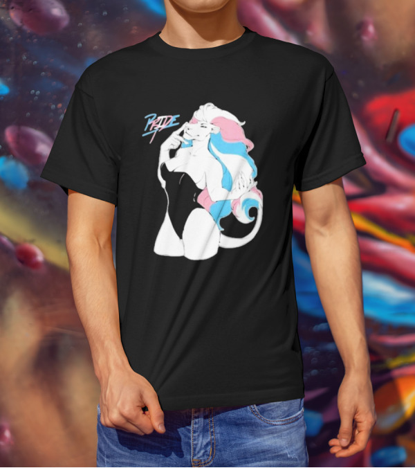 Pride Lioness Trans Flag Colors T-Shirt