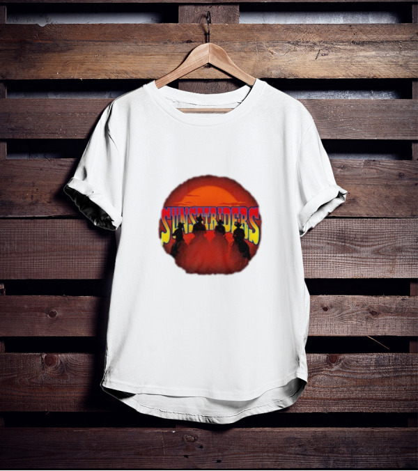 Sunset Riders Shadow Edition Retro Cowboys Game Iconic T-Shirt