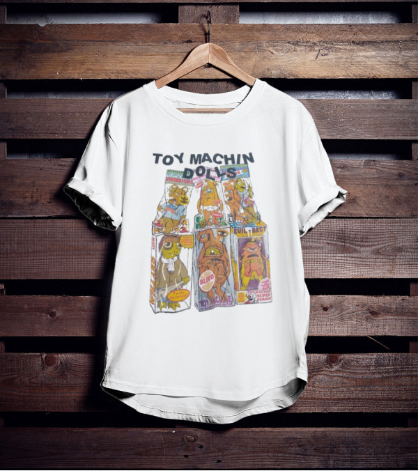 Toy Machine Dolls Evil Sect Blood Fobby Japan Super Heroes T-Shirt