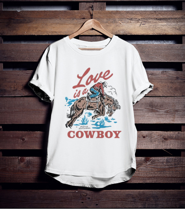 Kelsea Ballerini Love Is A Cowboy Vintage Rodeo T-Shirt