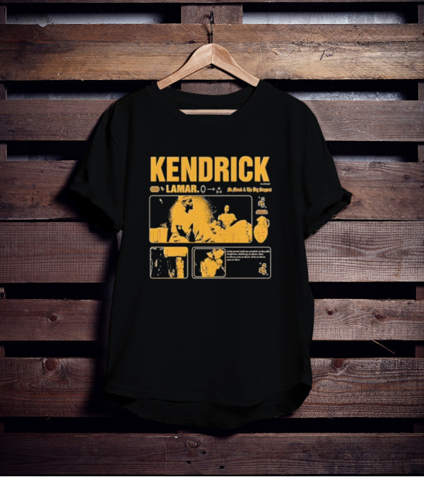 Kendrick Lamar Mr Morale And The Big Steppers Album Cover Graphic T-Shirt