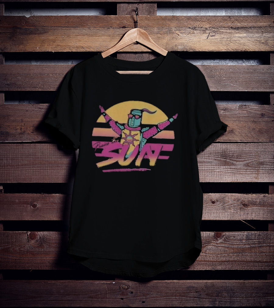 Louez Le Soleil Dark Souls Praise The Sun Hommes T-Shirt