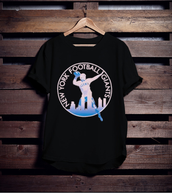 New York Football Giants Skyline Quarterback T-Shirt
