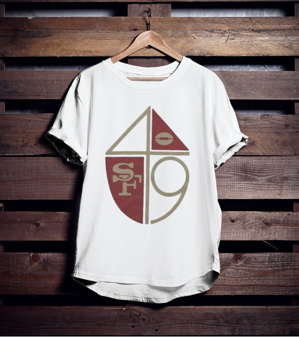 San Francisco 49ers Vintage 1965 SF 49 Iconic Emblem T-Shirt