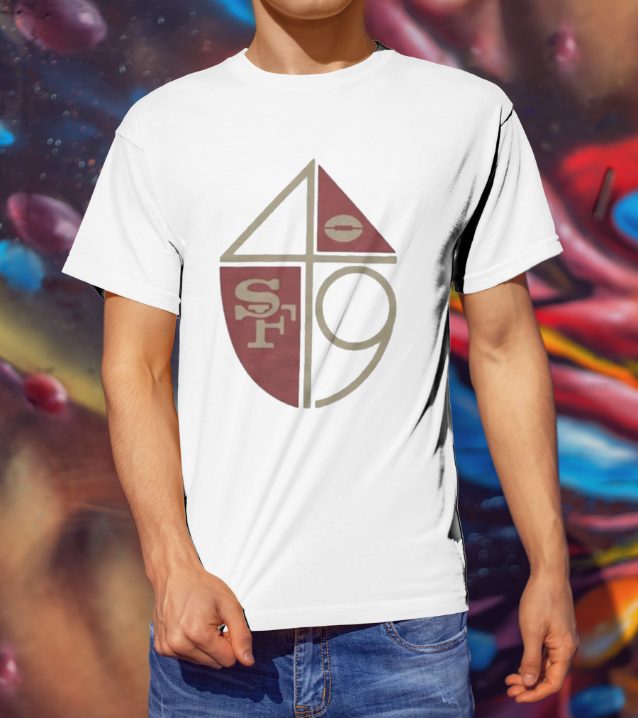 San Francisco 49ers Vintage 1965 SF 49 Iconic Emblem T-Shirt