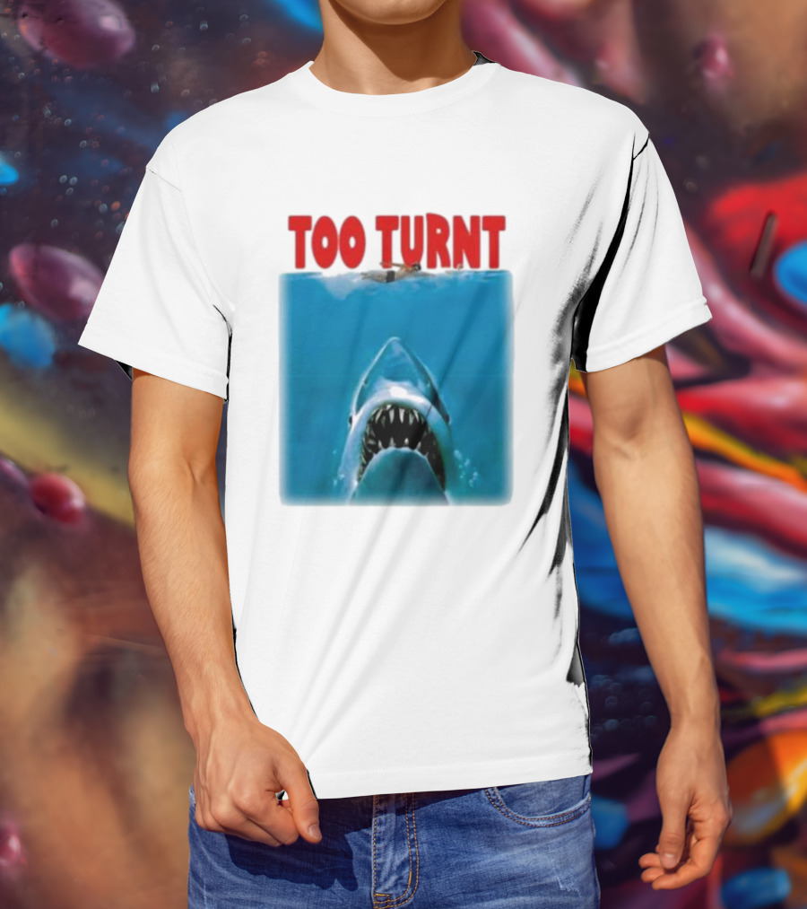 Too Turnt Shark Week T-Shirt