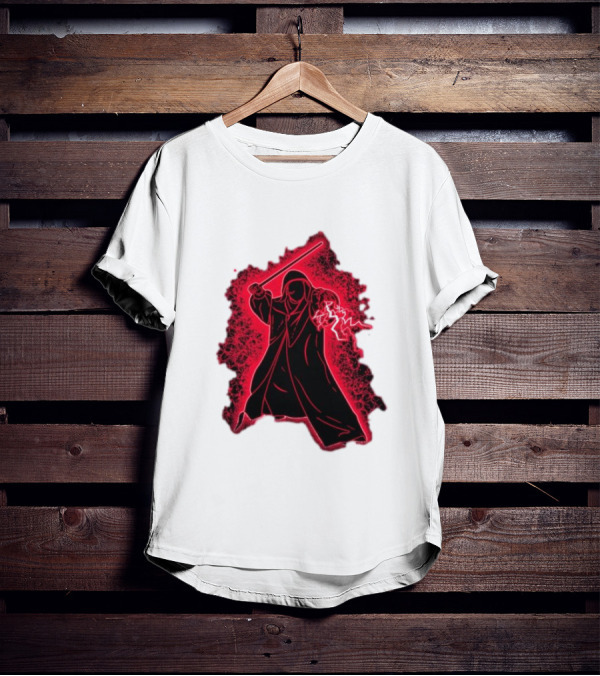 Lord Senator Thunder Dark Force Power Lightsaber Lightning T-Shirt