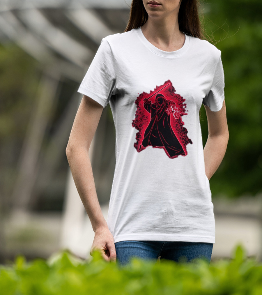 Lord Senator Thunder Dark Force Power Lightsaber Lightning T-Shirt