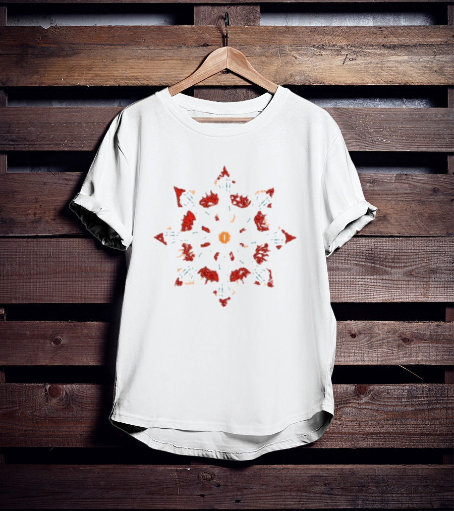 Marauda Eye Of Torment Fiery Mandala T-Shirt
