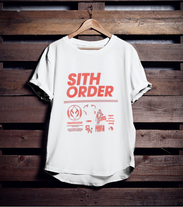 Sith Order Join The Dark Side Lords Galaxy Force 1977 Sports Club T-Shirt