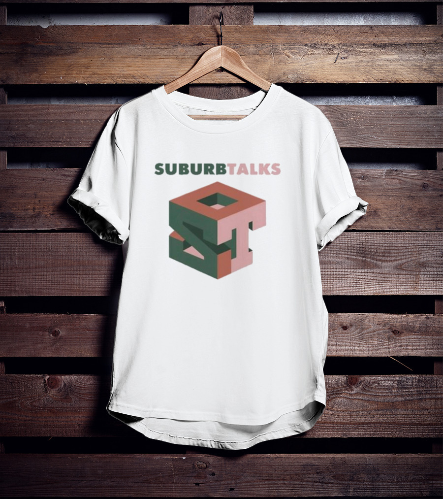 SUBURBTALKS Geometric Logo N64 T-Shirt