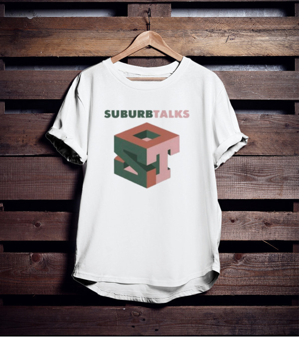 SUBURBTALKS Geometric Logo N64 T-Shirt