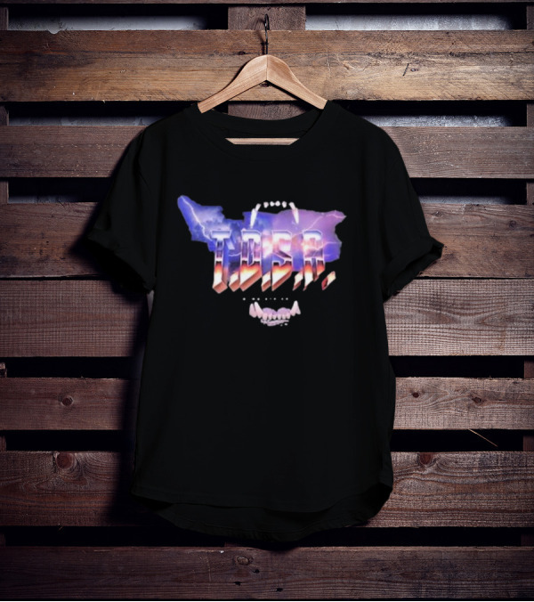 T.D.S.R. The Dawg Strikes Again Ruin Your Day Lightning Teeth T-Shirt