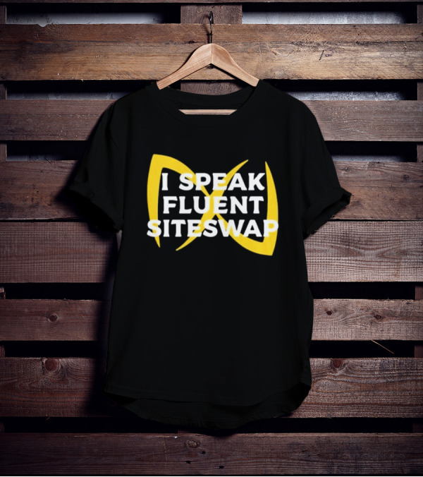 I Speak Fluent Siteswap Diabolo Juggling Pattern Enthusiast T-Shirt