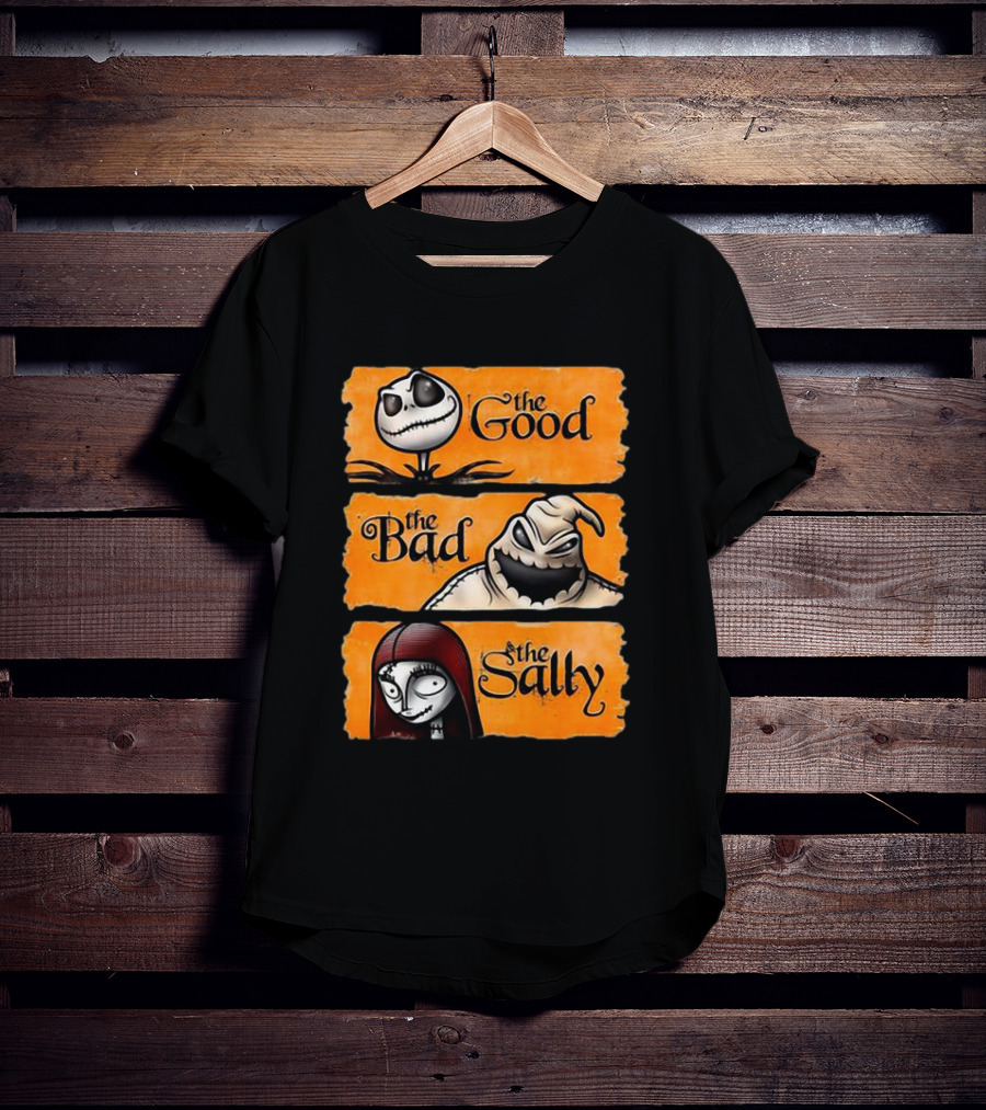 Jack Skellington The Good Oogie Boogie The Bad Sally T-Shirt