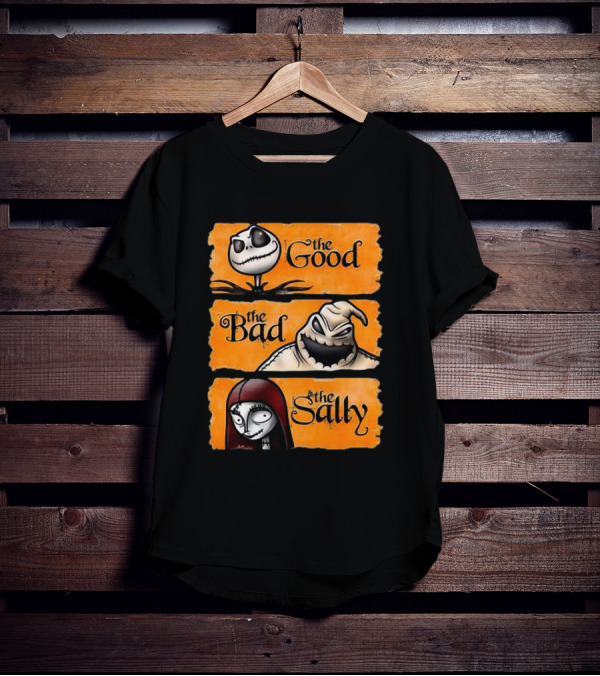 Jack Skellington The Good Oogie Boogie The Bad Sally T-Shirt