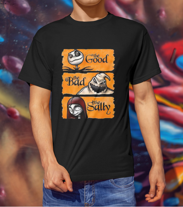 Jack Skellington The Good Oogie Boogie The Bad Sally T-Shirt