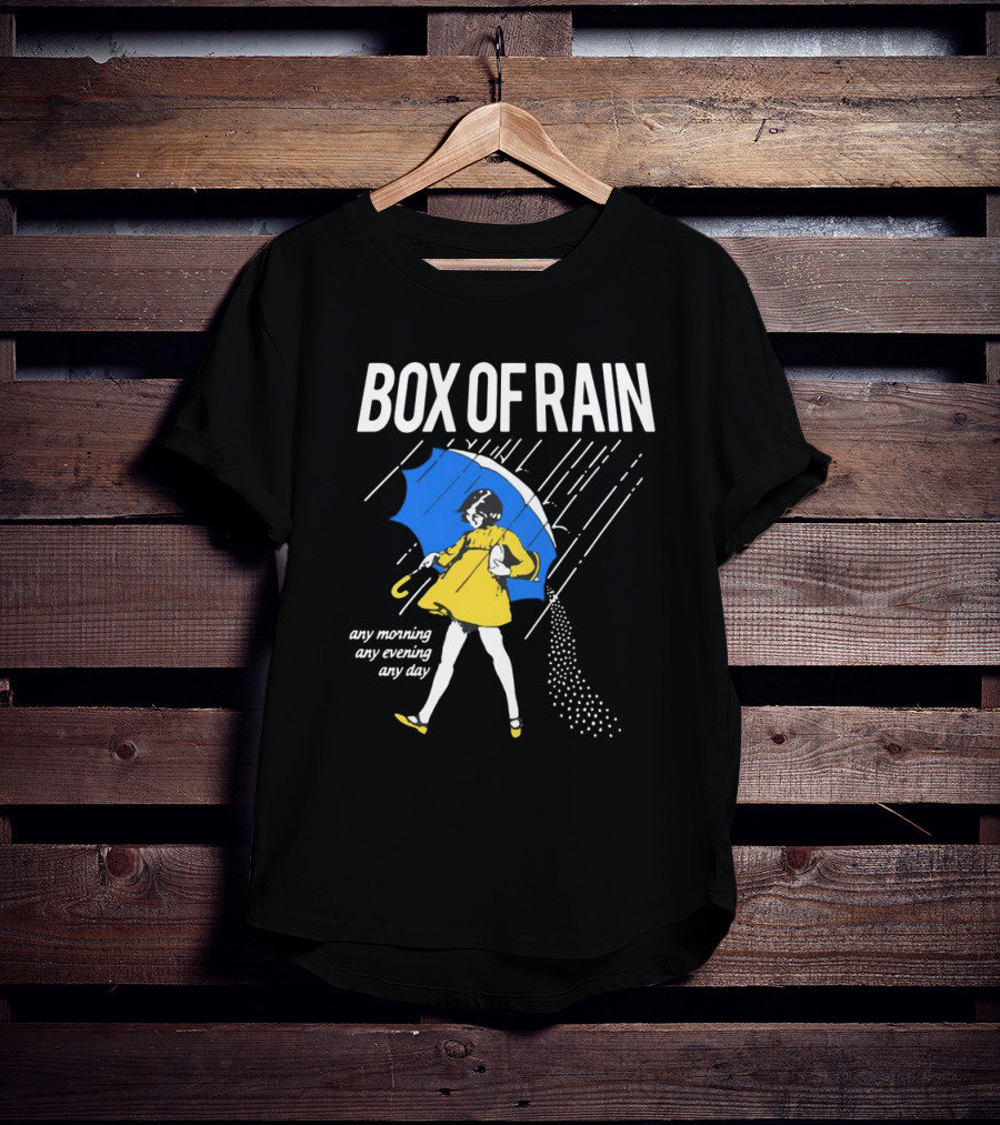 Box Of Rain Any Morning Any Evening Any Day T-Shirt